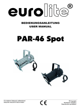 EuroLite PAR-20 Spot User manual