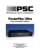 PSC PowerMax Ultra User manual