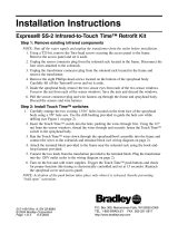 Bradley Express SS-2 Infrared-to-Touch Time Installation guide