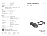Extron P/2 DA1 & P/2 DA1 USB User manual