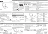 RCA DRC6331 - Portable DVD Player User manual