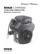 Kohler COMMAND CH620-CH750 Owner's manual