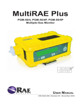 Rae MultiRAE Plus PGM-50/4 User manual