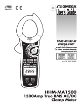 Omega HHM-MA1500 Owner's manual
