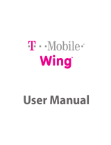 T-Mobile Wing User manual
