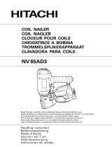 Hitachi Koki NV65AD3 Owner's manual