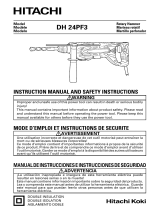 Hitachi DH 24PC2 User manual