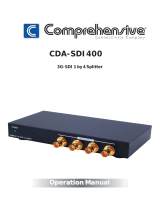Comprehensive CDA-SDI400 User manual