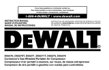 DeWalt D55270 User manual