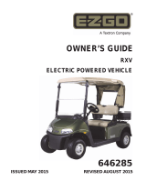Ezgo RXV 646285 Owner's manual