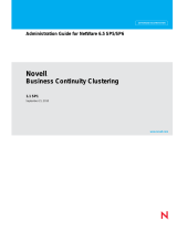 Novell Business Continuity Clustering  Administration Guide