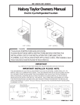 Halsey Taylor HRFEE.B Owner's manual