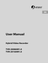 Eneo TVR-2008AM4.0 User manual