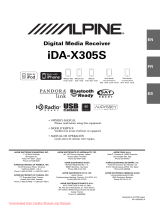 Alpine iDA-X305S Owner's manual