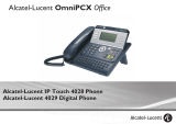 Alcatel-Lucent OmniPCX Office 4029 User manual