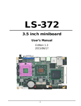 Commell LS-372 User manual