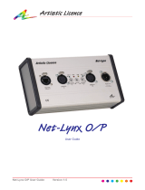 Artistic License Net-Lynx O/P U User manual