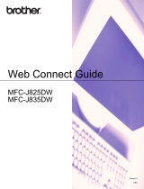 Brother MFC-J825DW Web Connect Manual