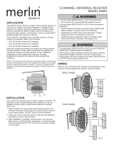 Merlin E8003 User manual