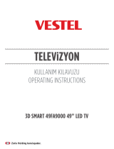 VESTEL 55FA9000 Operating Instructions Manual