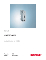 Beckhoff CX2500-0020 User manual