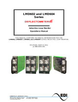 Eberle Design Deflectometer Inductive Loop Monitor [LMD602, LMD602T, LMD604,LMD604T] User manual