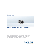 Basler Camera User manual