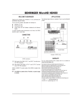 Behringer Microhd HD400 User manual