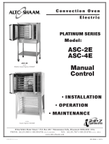 Alto-Shaam ASC-4E Series User manual