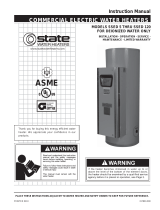 State SSED 5 thru SSED 120 User manual