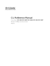 D-Link DES-3028P Reference guide