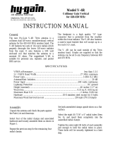 Hygain V-4R User manual