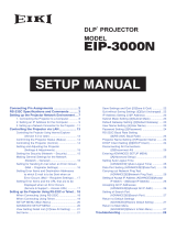 Eiki EIP-3000N User manual