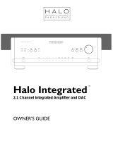 Parasound Halo Integrated Owner's manual