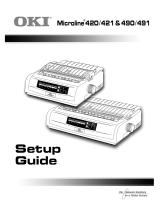 OKI MICROLINE 420(White) Installation guide