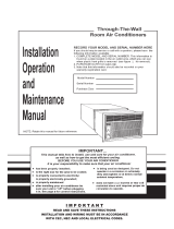 Applied Comfort SCA Installation, Operation  & Mainenance Manual