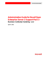 Novell Business Continuity Clustering  Administration Guide