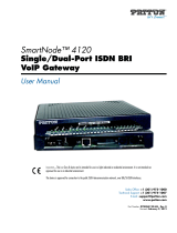 Patton SmartNode 4120 User manual
