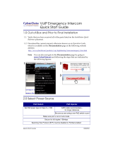 CyberData 011035 Quick start guide