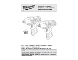 Milwaukee M12 2451-20 User manual