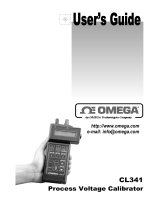 Omega CL341 Owner's manual