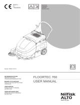 Nilfisk-ALTO Floortec 760 User manual