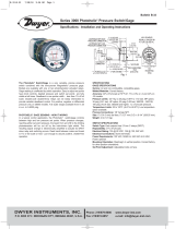 Dwyer Series A3000 User manual