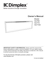 Dimplex THWG XLF100 Owner's manual