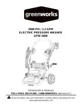 Greenworks GPW 1951 User manual