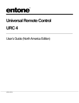 Entone URC 4 User manual