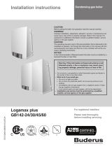 Buderus Logamax plus GB142-60 Installation Instructions Manual