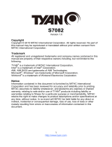 Tyan S7082 User manual