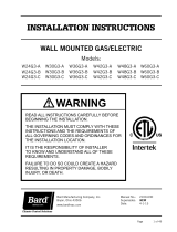 Bard W24G2-B Installation Instructions Manual