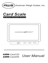 AWS AMW-Card120 User manual